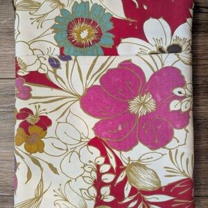Laptop Case Padded 14 Inches X 10 Inches Floral Zip Close